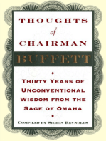 Thoughts of Chairman Buffett