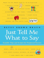 Just Tell Me What to Say: Simple Scripts for Perplexed Parents
