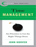 Best Practices: Time Management: Set Priorities to Get the Right Things Done