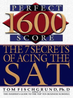 1600 Perfect Score: The 7 Secrets of Acing the SAT