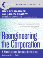 Reengineering the Corporation: Manifesto for Business Revolution, A