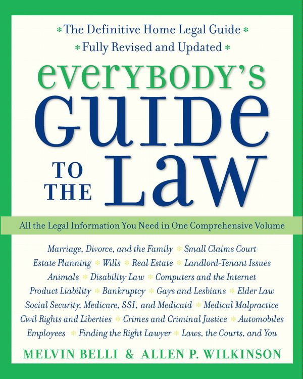 Everybody's Guide to the Law Fully Revised & Updated by Allen