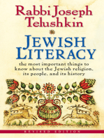 Jewish Literacy Revised Ed: The Most Important Things to Know About the Jewish Religion, Its People, and Its History