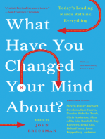 What Have You Changed Your Mind About?