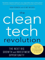 The Clean Tech Revolution