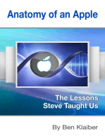 Anatomy of an Apple: The Lessons Steve Taught Us