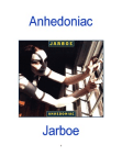 Anhedoniac by Jarboe, reviewed by Pieter Uys.