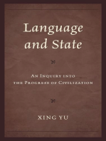 Language and State: An Inquiry into the Progress of Civilization