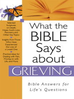 What The Bible Says About Grieving