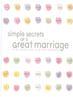 Simple Secrets of a Great Marriage