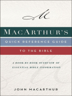 MacArthur's Quick Reference Guide to the Bible