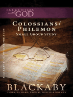 Colossians/Philemon: A Blackaby Bible Study Series