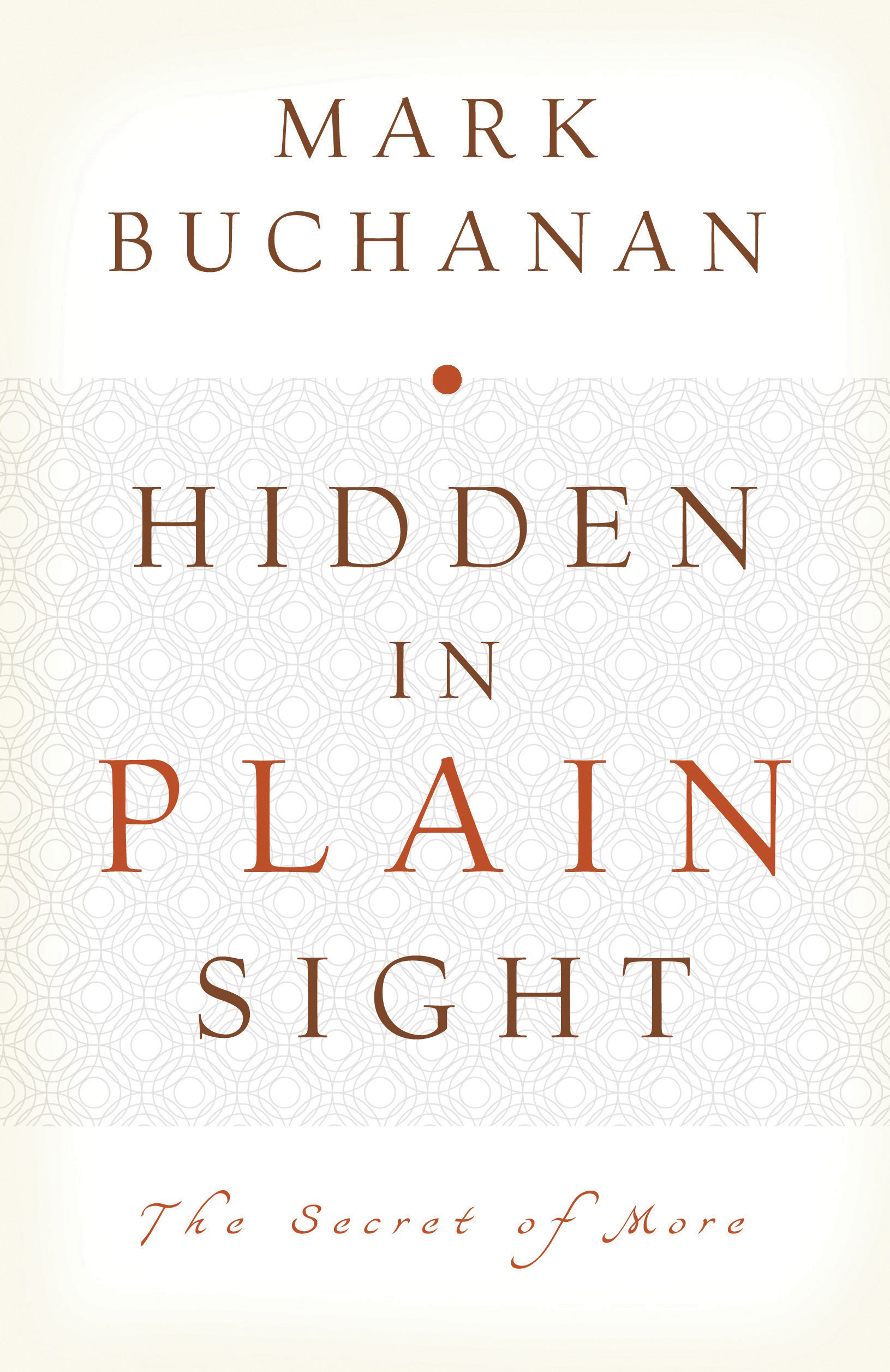 Hidden in Plain Sight by Mark Buchanan Book Read Online