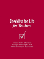 Checklist for Life for Teachers: Timeless Wisdom and   Foolproof Strategies for Making the Most of Life's Challenges and Opportunities