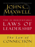 Law of Connection: Lesson 10 from The 21 Irrefutable Laws of Leadership