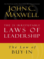 The Law of Buy-In: Lesson 14 from The 21 Irrefutable Laws of Leadership