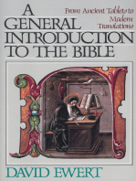 A General Introduction to the Bible