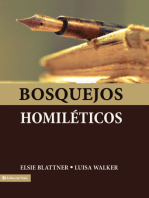 Bosquejos homiléticos