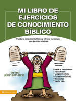 Mi libro de ejercicios de conocimiento bíblico