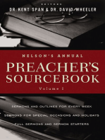 Nelson's Annual Preacher's Sourcebook, Volume 1