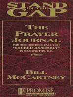 Stand in the Gap Prayer Journal