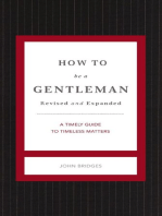 How to Be a Gentleman Revised and Expanded