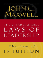 The Law of Intuition: Lesson 8 from The 21 Irrefutable Laws of Leadership