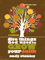 Five Things God Uses to Grow Your Faith Bible Study Participant's Guide