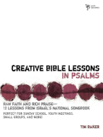 Creative Bible Lessons in Psalms