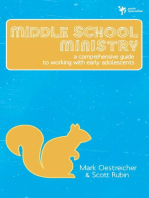 Middle School Ministry: A Comprehensive Guide to Working with Early Adolescents