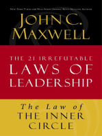 The Law of the Inner Circle: Lesson 11 from The 21 Irrefutable Laws of Leadership