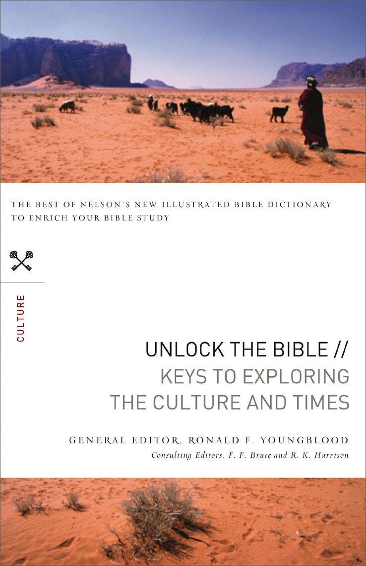 Unlock the Bible Keys to Exploring the Culture and Times by Ronald F. Youngblood, F. F. Bruce, R pic photo