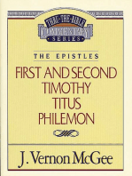 Thru the Bible Vol. 50: The Epistles (1 and 2 Timothy/Titus/Philemon)