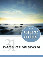 NIV, Once-A-Day: 31 Days of Wisdom
