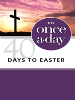 NIV, Once-A-Day 40 Days to Easter Devotional