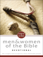 NIV, Once-A-Day: Men and Women of the Bible Devotional: 365 Insights from Scripture's Most Memorable People