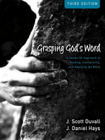 Grasping God's Word