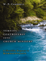 Turning Controversy into Church Ministry: A Christlike Response to Homosexuality