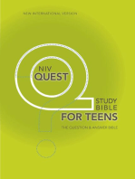 NIV, Quest Bible for Teens: The Question and Answer Bible