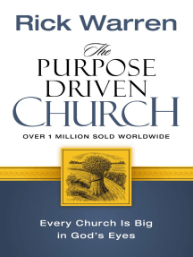 The Purpose Driven Church By Rick Warren Book Read Online