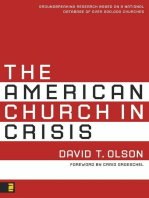 The American Church in Crisis: Groundbreaking Research Based on a National Database of over 200,000 Churches