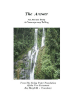 The Answer: An Ancient Story, A Contemporary Telling