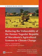 Reducing the Vulnerability of FYR Macedonia's Agricultural Systems to Climate Change