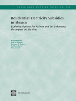 Residential Electricity Subsidies in Mexico