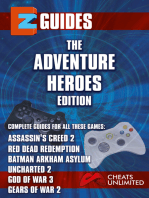 The Adventure Heroes: assasins creed 2 , red dead redemption , batman arkham asylum , uncharted 2 gears of war 2