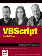 VBScript Programmer's Reference