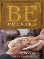 Be Counted (Numbers): Living a Life That Counts for God