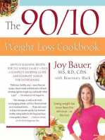 The 90/10 Weight Loss Cookbook: 100-Plus Slimming Recipes for the Whole Family - Plus a Complete Shopping Guide and Gourmet Menus for Entertaining