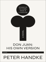 Don Juan: His Own Version: A Novel