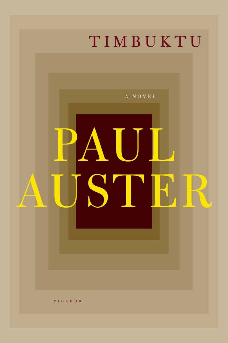 Read Timbuktu Online By Paul Auster Books